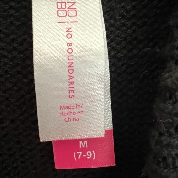 😊 3/$30 “She did it" Dear Santa Sweater WomenSz M ugly Christmas Sweater w/hood - Picture 7 of 10